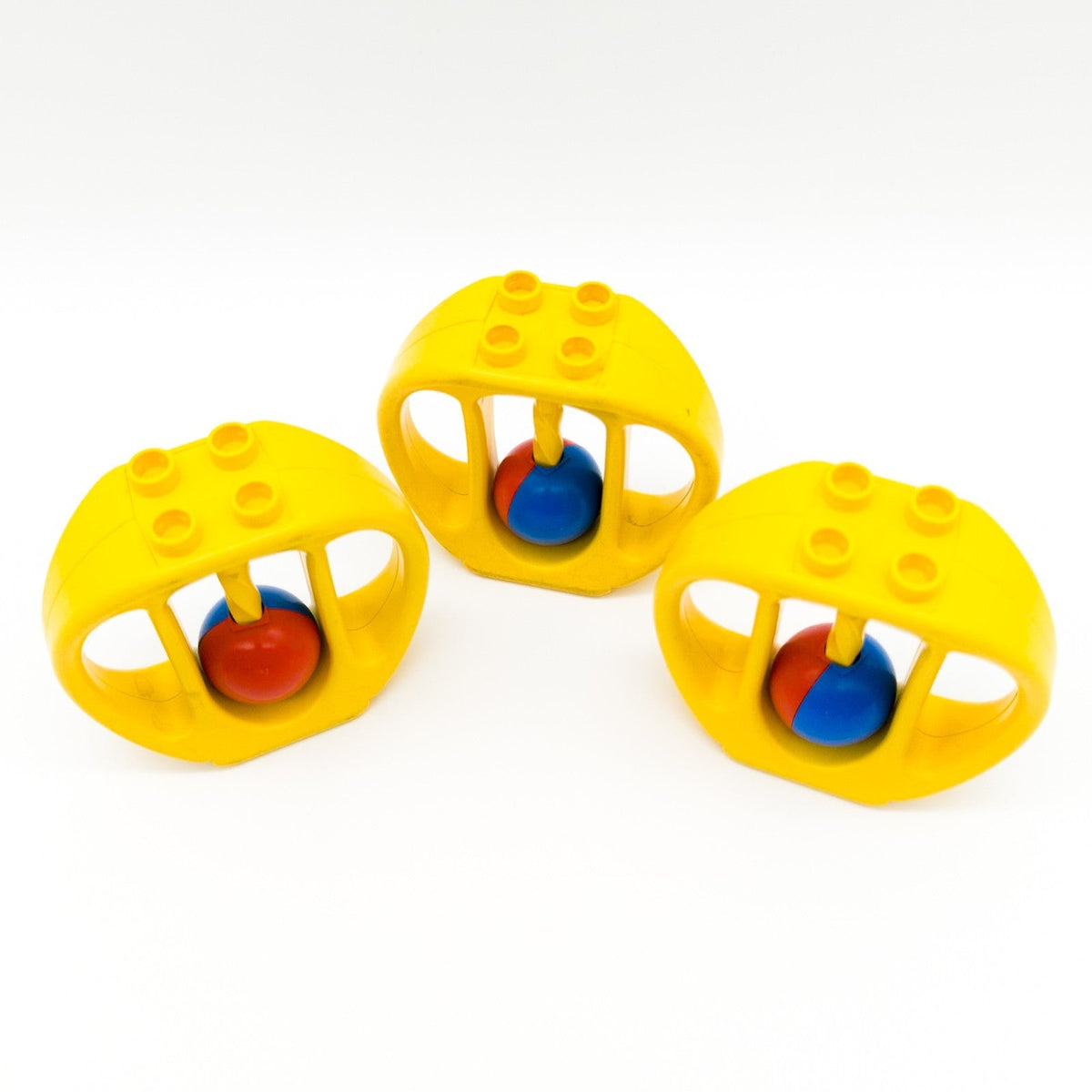 LEGO DUPLO Primo Rasseln 3er Set Babyspielzeug gelb - nerdyvana.com
