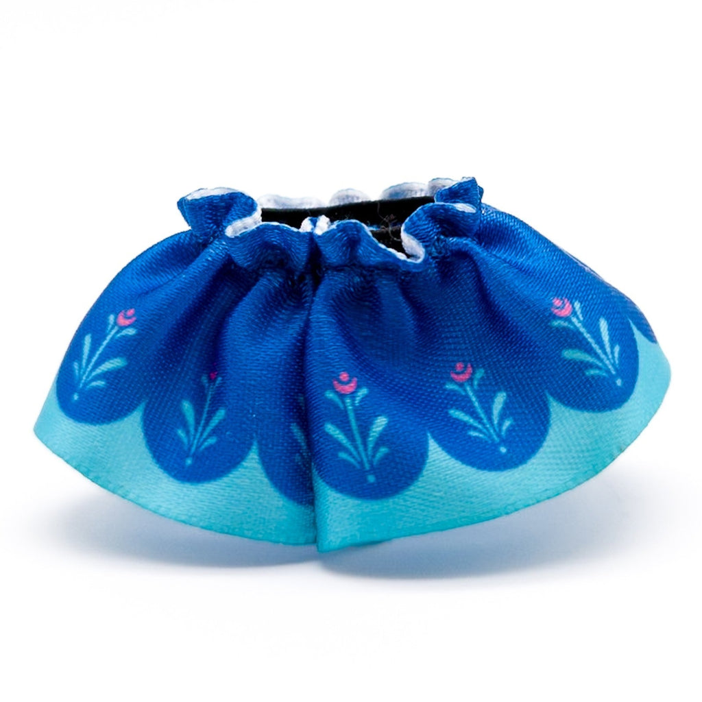 LEGO DUPLO Satin Rock Anna Frozen Disney Eiskönigin azurblau Blumen dupskirt16 - nerdyvana.com