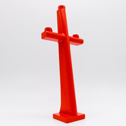 LEGO DUPLO Schiffsmast rot Boot Mast Segel Hafen Ersatzteil 2121 2643 2687 9162 - nerdyvana.com
