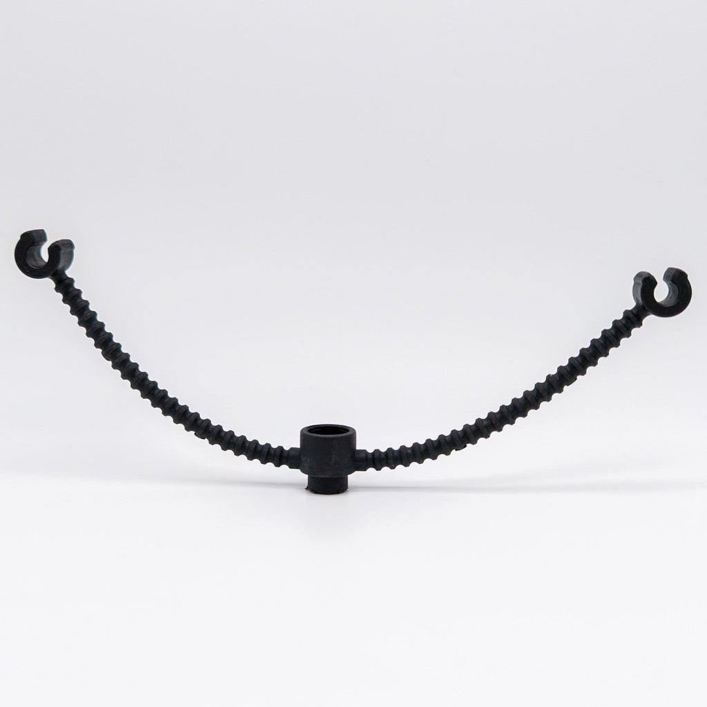 LEGO DUPLO Schlauch Schwarz mit 2 Halter Rohr Kabel Leitung Noppe 42030 - nerdyvana.com