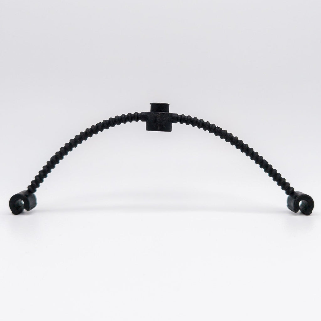 LEGO DUPLO Schlauch Schwarz mit 2 Halter Rohr Kabel Leitung Noppe 42030 - nerdyvana.com