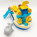 LEGO DUPLO Sea Explorer 2649 Umbau zum Kreuzfahrtschiff Wal Figuren nerdycustom - nerdyvana.com