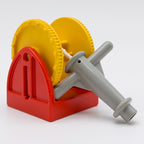 LEGO DUPLO Seilwinde Winde Feuerwehr Spritze Wasser Boot Kran rot gelb 4654c03 - nerdyvana.com