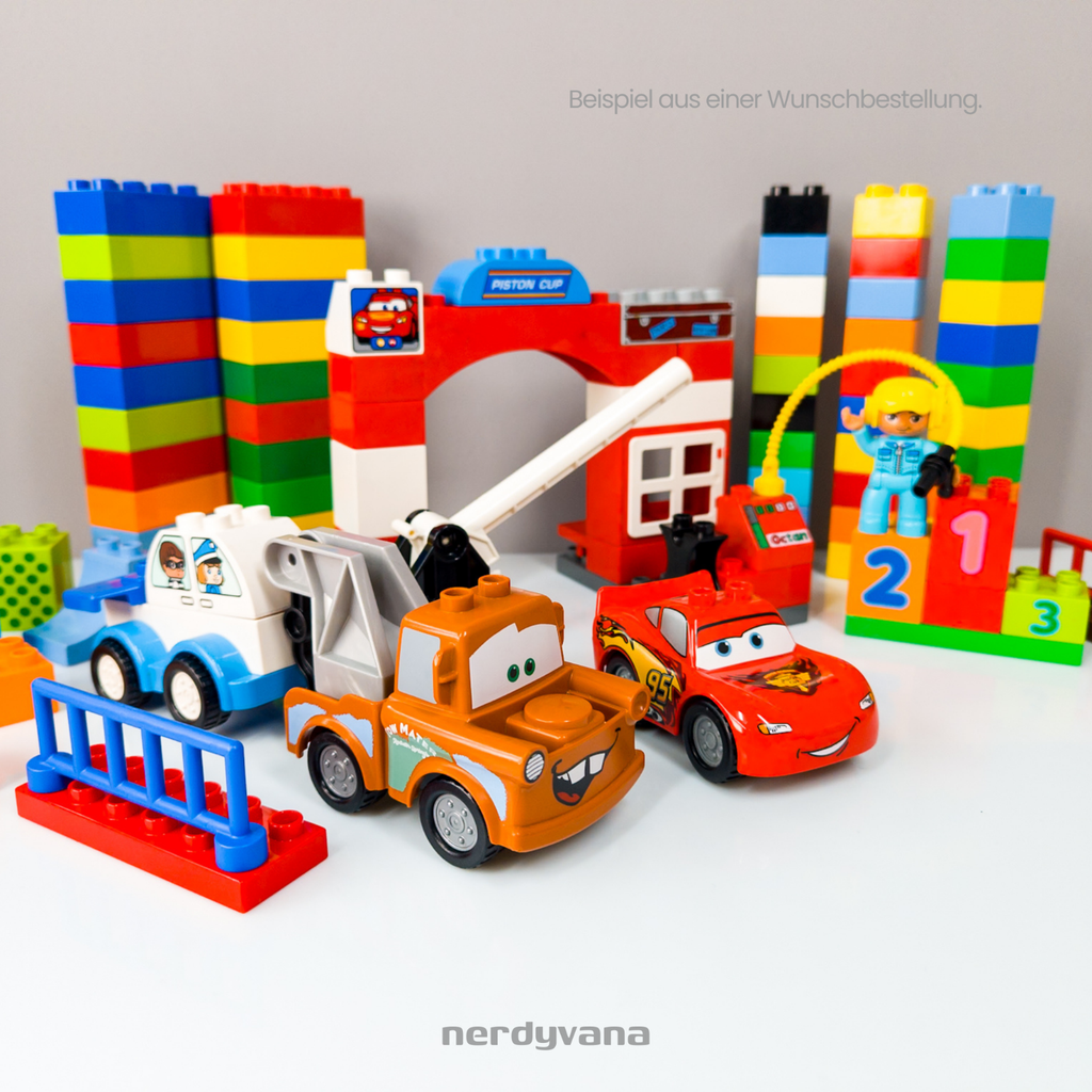 LEGO DUPLO Set Wunschpaket - Bauernhof Zoo Feuerwehr Baustelle Polizei Eisenbahn - nerdyvana.com