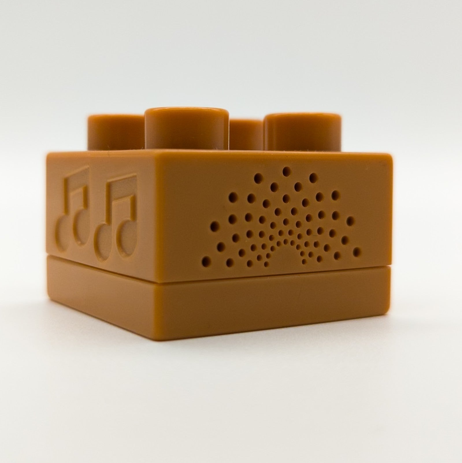 LEGO DUPLO Soundstein 2x2 Dschungel Urwald Effektstein Braun Tiergeräusche Zweitbild