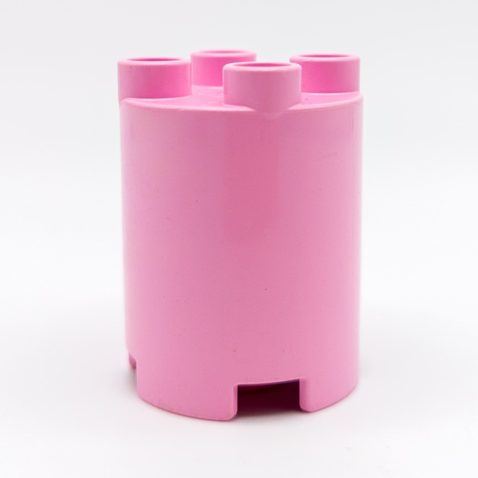 LEGO DUPLO Stein Säule rund 2x2x2 hellpink Turm Stütze Zylinder 98225 - nerdyvana.com Hauptbild