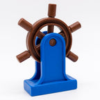 LEGO DUPLO Steuerrad Schiffsrad blau braun Boot Hafen Schiff Ersatzteil 4658c02 - nerdyvana.com