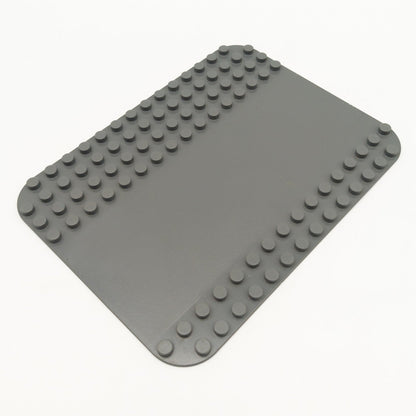 LEGO DUPLO Straßenplatte 12x16 dunkelgrau Asphalt Straße Garage Bauplatte 50384 - nerdyvana.com