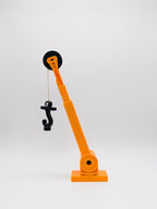 LEGO DUPLO Teleskop Kran Ausleger Seilwinde Haken Baustelle Ersatzteil Orange - nerdyvana.com