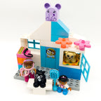 LEGO DUPLO Tierarztpraxis Tierärztin Kind Tiere 2 Figuren Hund Katze nerdycustom - nerdyvana.com
