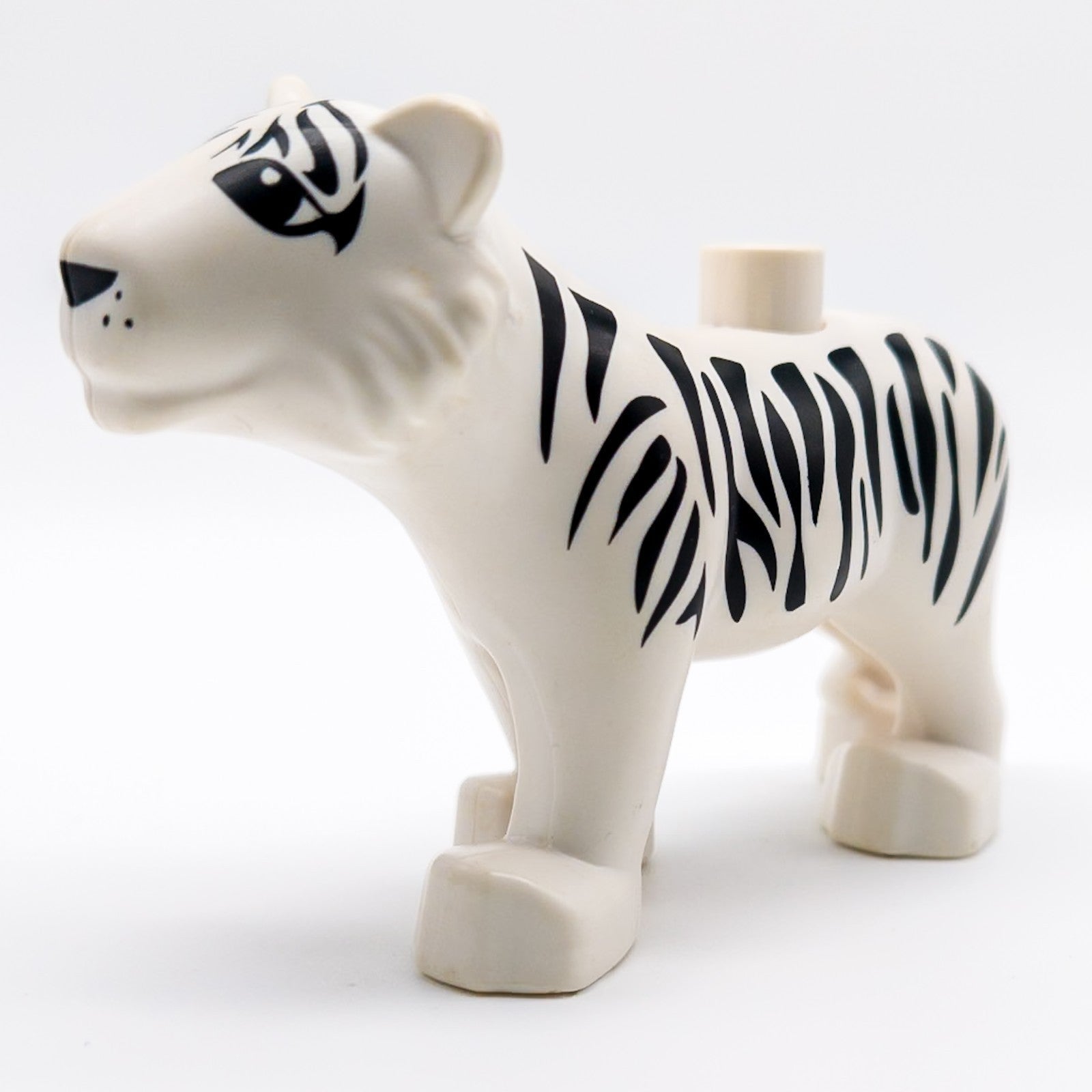 LEGO DUPLO Tiger Weiß Tier Figur Zoo Safari Raubkatze 38834c01pb01 - nerdyvana.com