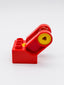 LEGO DUPLO Toolo Baustein 2x2 Winkelgabel 2 Schrauben rot 6284c01 Ersatzteil - nerdyvana.com