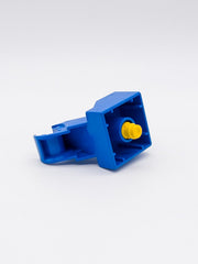 LEGO DUPLO Toolo Baustein blau 2x2 Winkelhalter Clip Schraube gelb Ersatzteil - nerdyvana.com