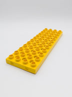 LEGO DUPLO Toolo Platte 4x12 gelb mit 33 Löchern 6668 Ersatzteil - nerdyvana.com