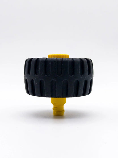 LEGO DUPLO Toolo Rad Connector gelb & Reifen schwarz 6290c00 6292 Ersatzteil - nerdyvana.com