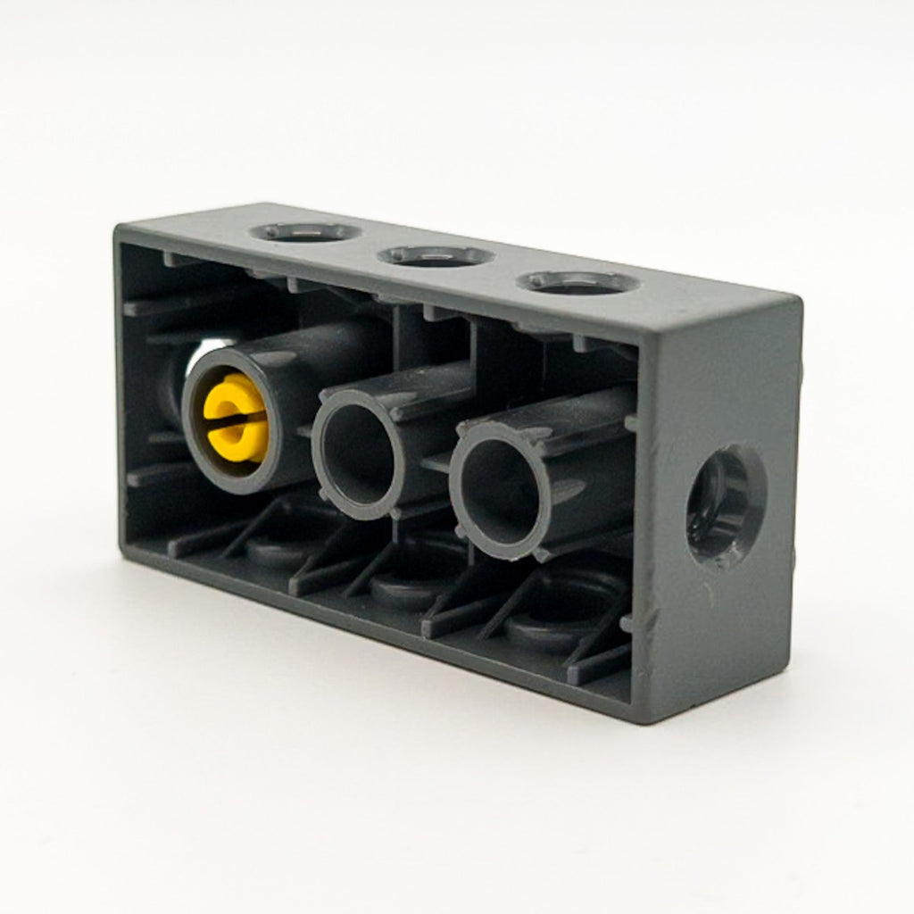 LEGO DUPLO Toolo Technikstein 2x4 76057 Schraube gelb 31184c01 dunkelgrau - nerdyvana.com