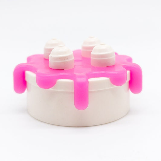 LEGO DUPLO Torte Kuchen Geburtstag Glasur Sahne Creme weiß pink 31287c03 - nerdyvana.com