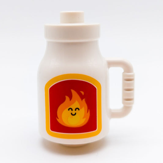 LEGO DUPLO Trinkflasche Feuer Flamme Kanne Feuerwehr Küche Getränk 35092pb02 - nerdyvana.com