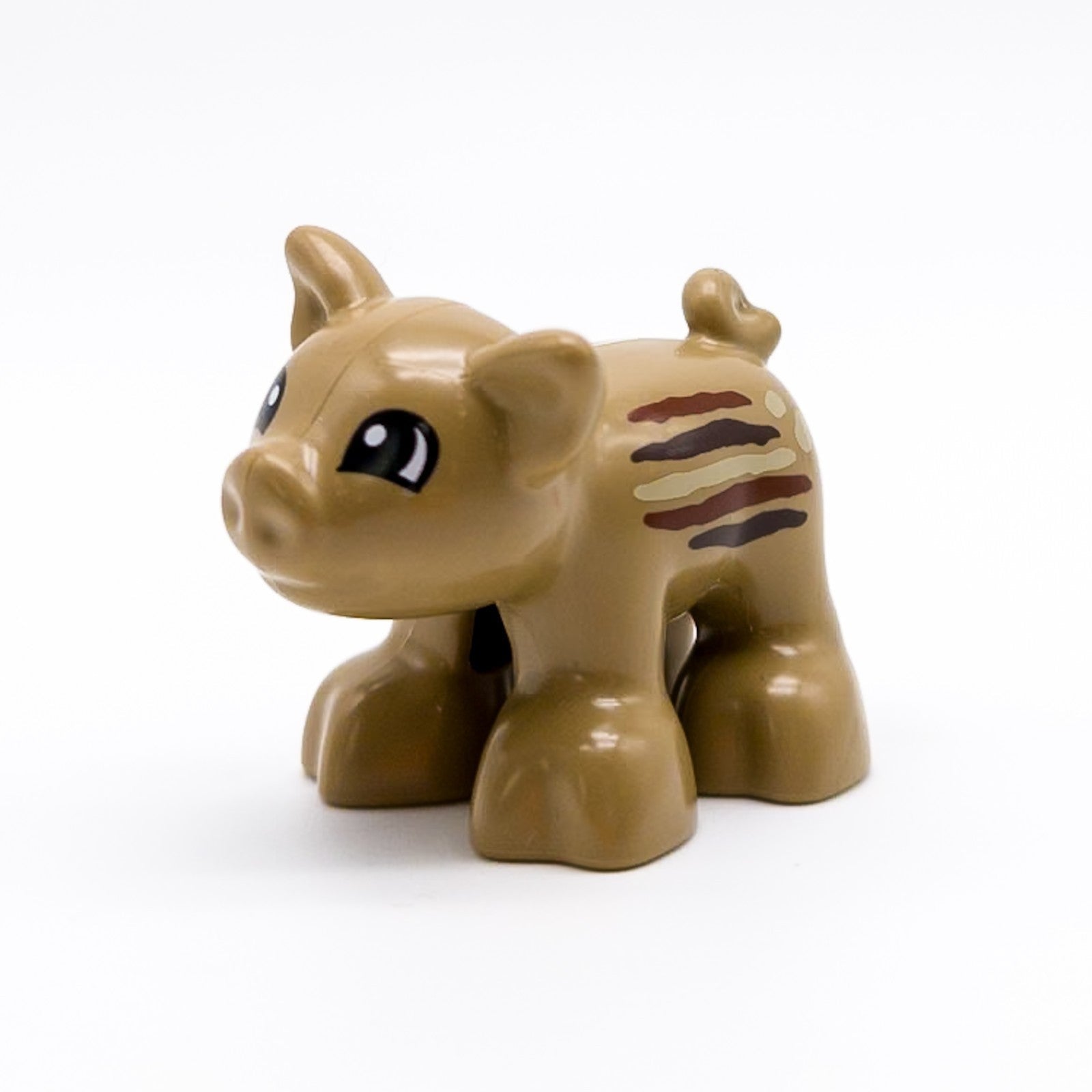 LEGO DUPLO Wildschwein Frischling Tier Figur Zoo Wildpark Wald Braun 70679pb02 - nerdyvana.com