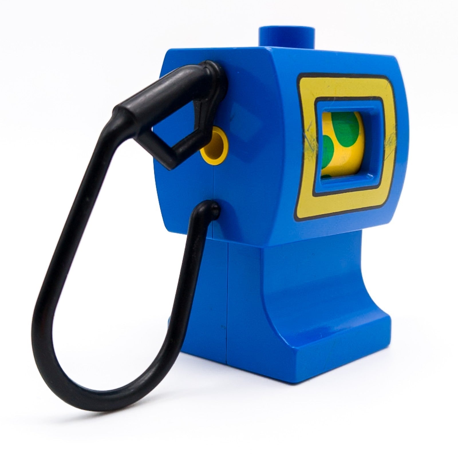 LEGO DUPLO Zapfsäule für Tankstelle mit Zapfpistole und Kurbel blau dpumpc01pb01 - nerdyvana.com