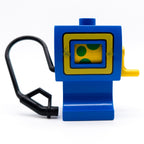 LEGO DUPLO Zapfsäule für Tankstelle mit Zapfpistole und Kurbel blau dpumpc01pb01 - nerdyvana.com