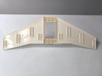 LEGO Flügelplatte 3x18 mit Fenster weiß bedruckt 6979 Space mk.81 16144 Wing - nerdyvana.com