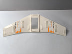 LEGO Flügelplatte 3x18 mit Fenster weiß bedruckt 6979 Space mk.81 16144 Wing - nerdyvana.com
