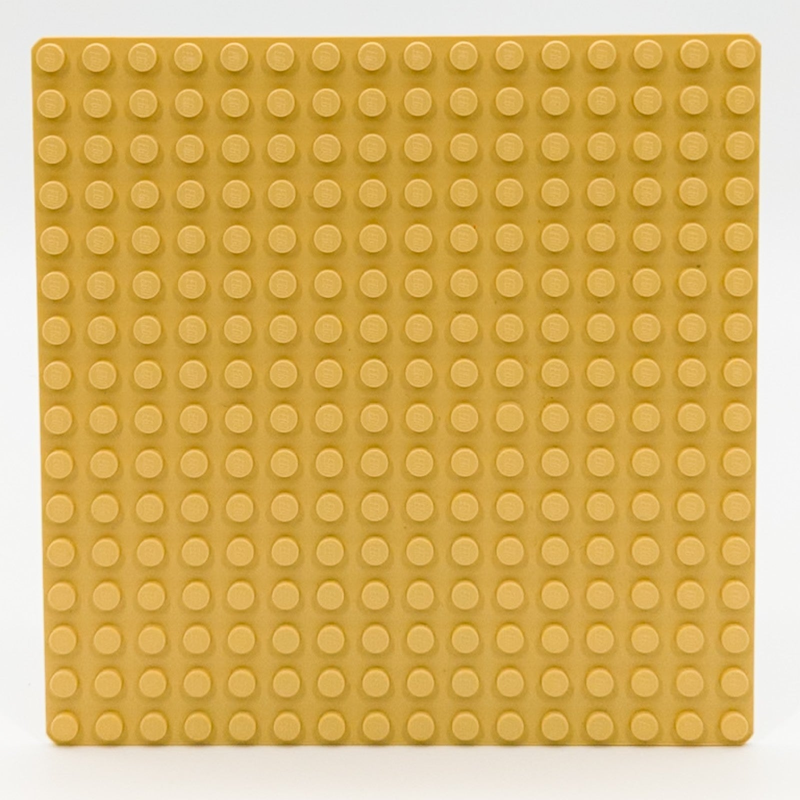 LEGO Grundplatte Bauplatte 16x16 beige 3867 Platte tan Baseplate - nerdyvana.com
