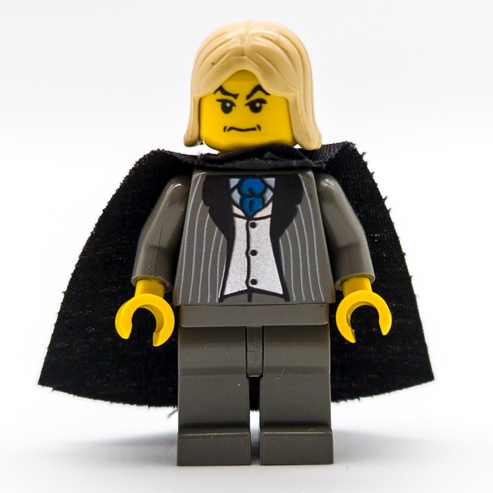 LEGO Harry Potter Minifigur Draco Malfoy hp018 mit Cape aus 4731 2002 - nerdyvana.com