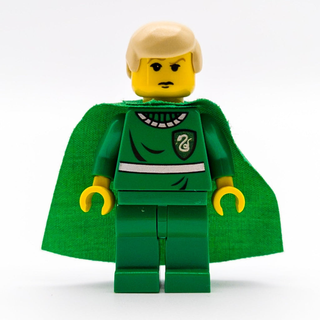 LEGO Harry Potter Minifigur Draco Malfoy hp020 grün aus 4726 2002 - nerdyvana.com