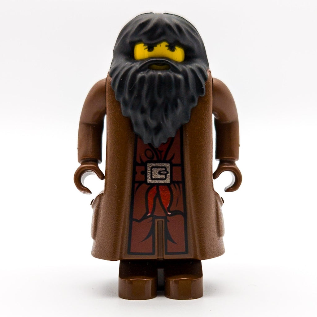 LEGO Harry Potter Minifigur Rubeus Hagrid hp009 braun aus 4714 4707 4709 - nerdyvana.com