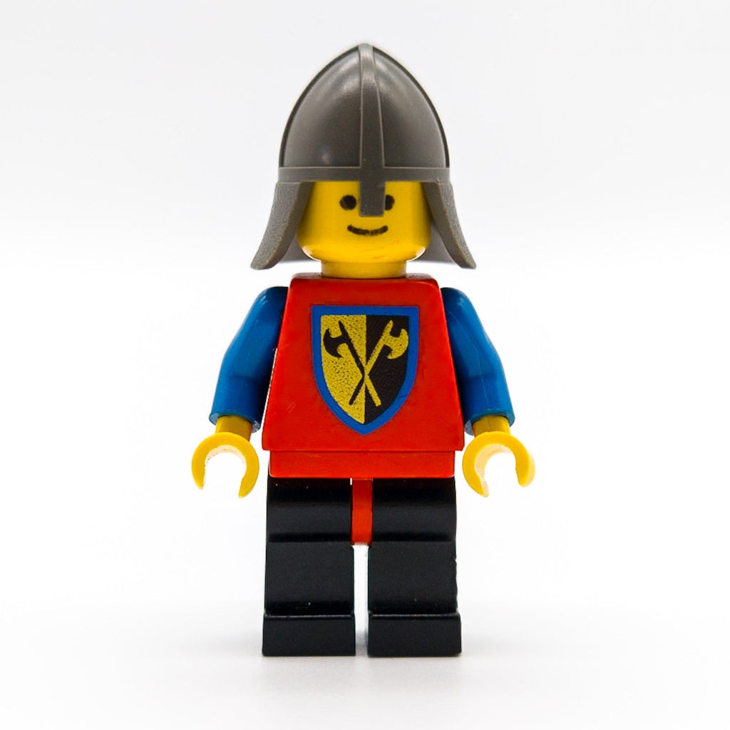 LEGO Minifigur cas105 Crusader Axe Castle Ritter 1986 - nerdyvana.com