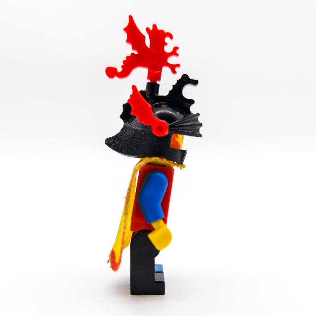 LEGO Minifigur cas219 Ritter Dragon Knights Drache Dragon Master rotes Cape 1993 - nerdyvana.com