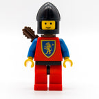 LEGO Minifigur cas222 Crusader Lion rote Beine schwarze Hüfte 1984 - nerdyvana.com