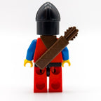 LEGO Minifigur cas222 Crusader Lion rote Beine schwarze Hüfte 1984 - nerdyvana.com