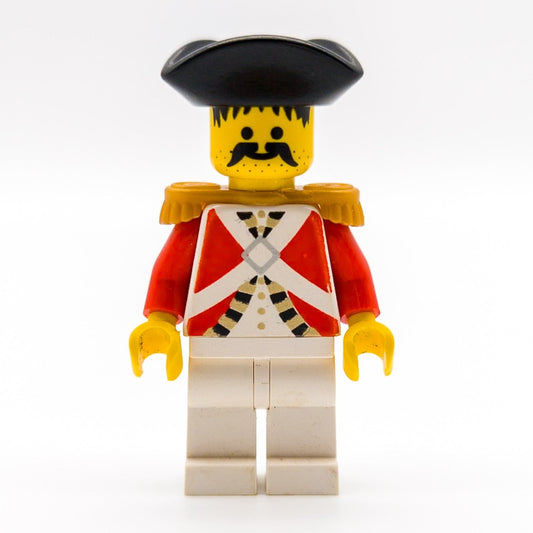 LEGO Minifigur pi065 Piraten Imperial Guards Offizier 6271 1992 - nerdyvana.com