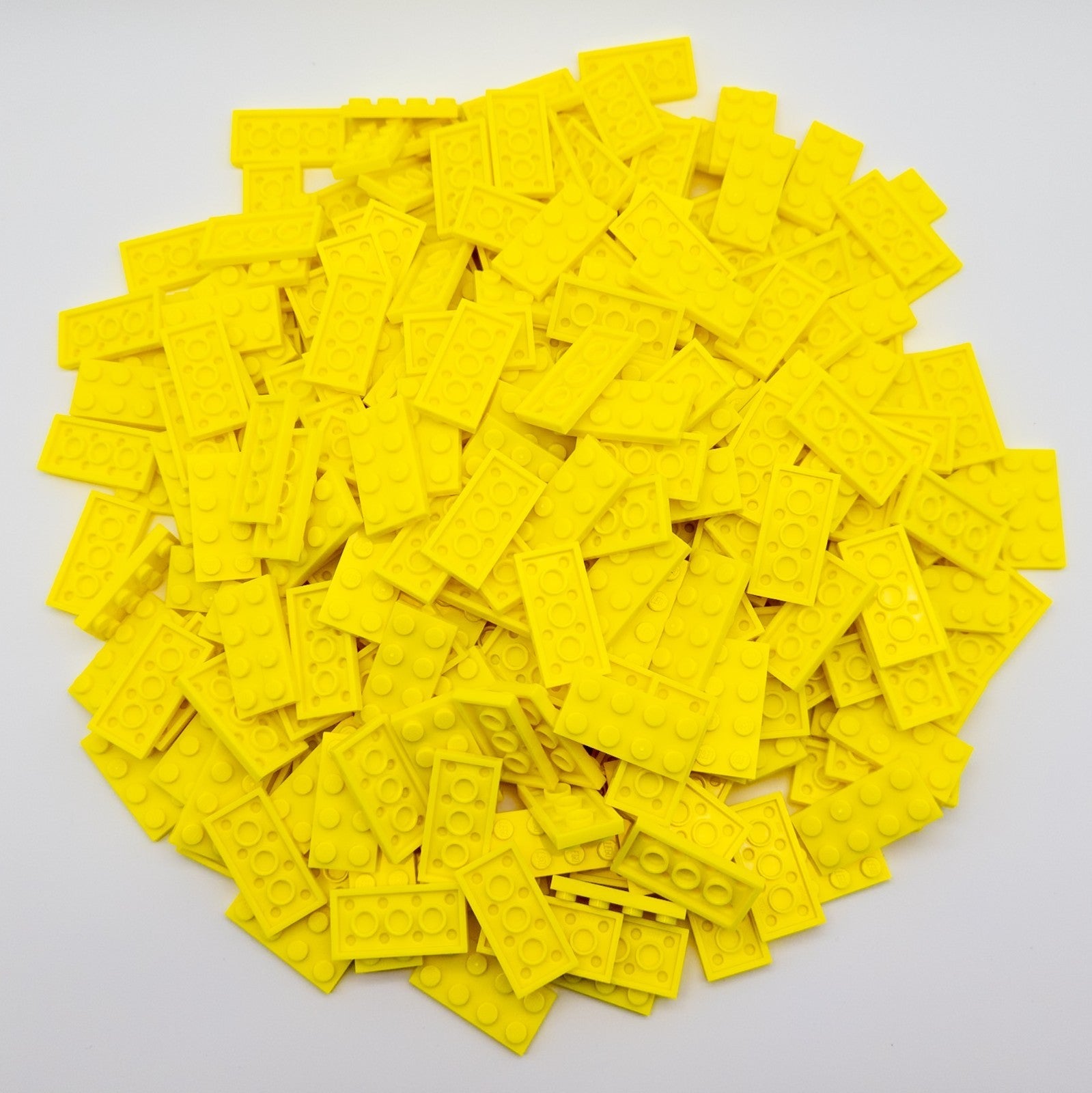 LEGO Platte 2x4 Neon Gelb 3020 Stein Bauplatte für MOC ab 10 Stück - Neuware - nerdyvana.com