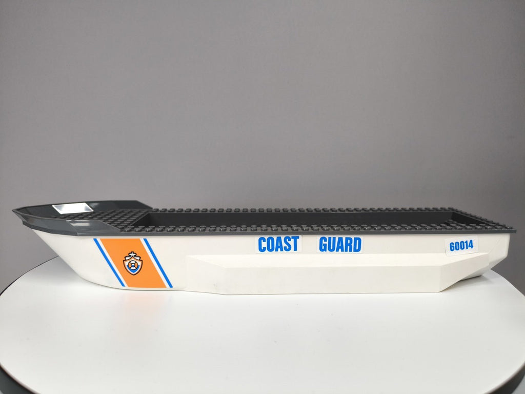 LEGO Schiffsrumpf 62791 Weiß Coast Guard Boot 60014 Ersatzteil 62791c01pb03 - nerdyvana.com
