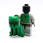 LEGO Star Wars Boba Fett sw0002b Minifigur 2009 Bluish Grays Dark Red Helmet - nerdyvana.com