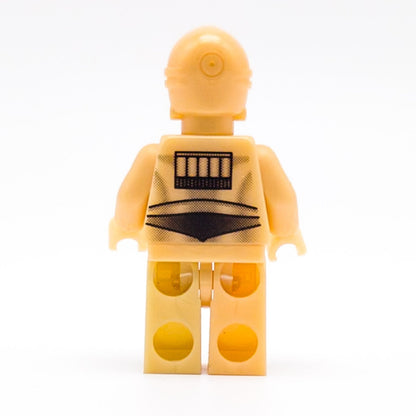 LEGO Star Wars C-3PO sw0010 Minifigur Pearl Light Gold 2000 - nerdyvana.com