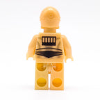 LEGO Star Wars C-3PO sw0010 Minifigur Pearl Light Gold 2000 - nerdyvana.com