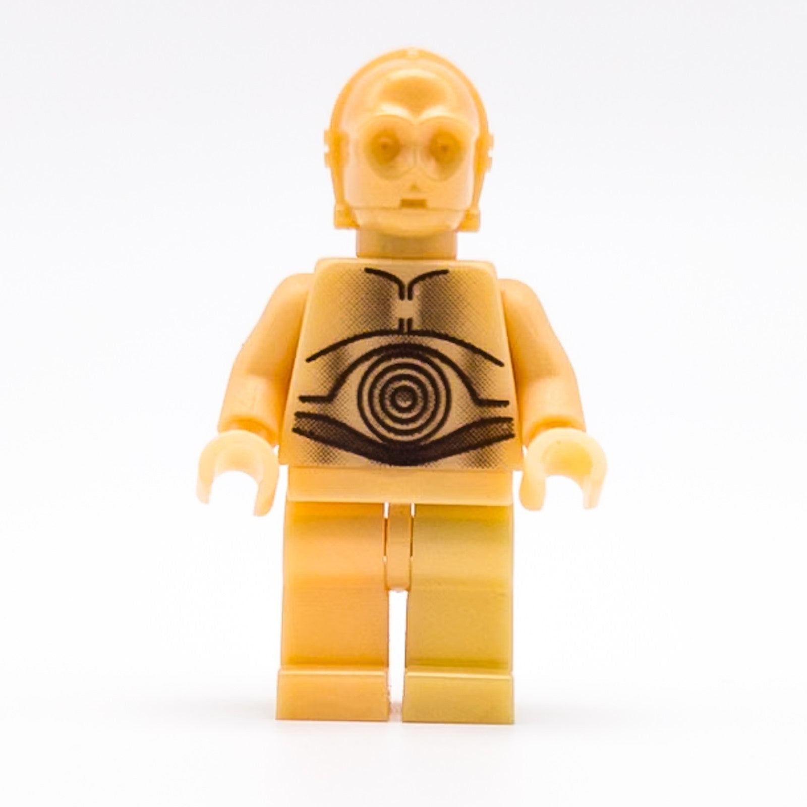 LEGO Star Wars C-3PO sw0010 Minifigur Pearl Light Gold 2000 - nerdyvana.com Hauptbild