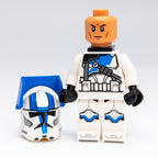 LEGO Star Wars Clone Heavy Trooper Minifigur 2023 501st Blue Visor BPack SW1247 - nerdyvana.com