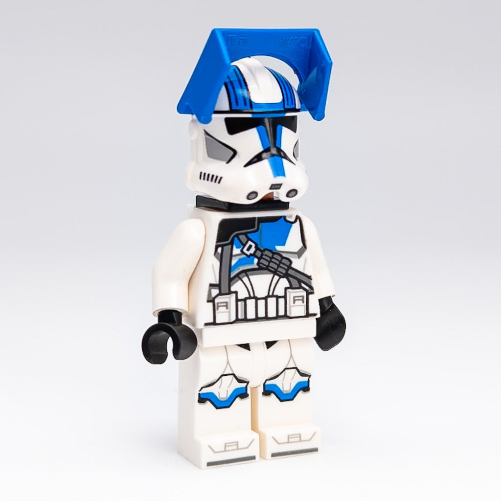 LEGO Star Wars Clone Heavy Trooper Minifigur 2023 501st Blue Visor BPack SW1247 - nerdyvana.com
