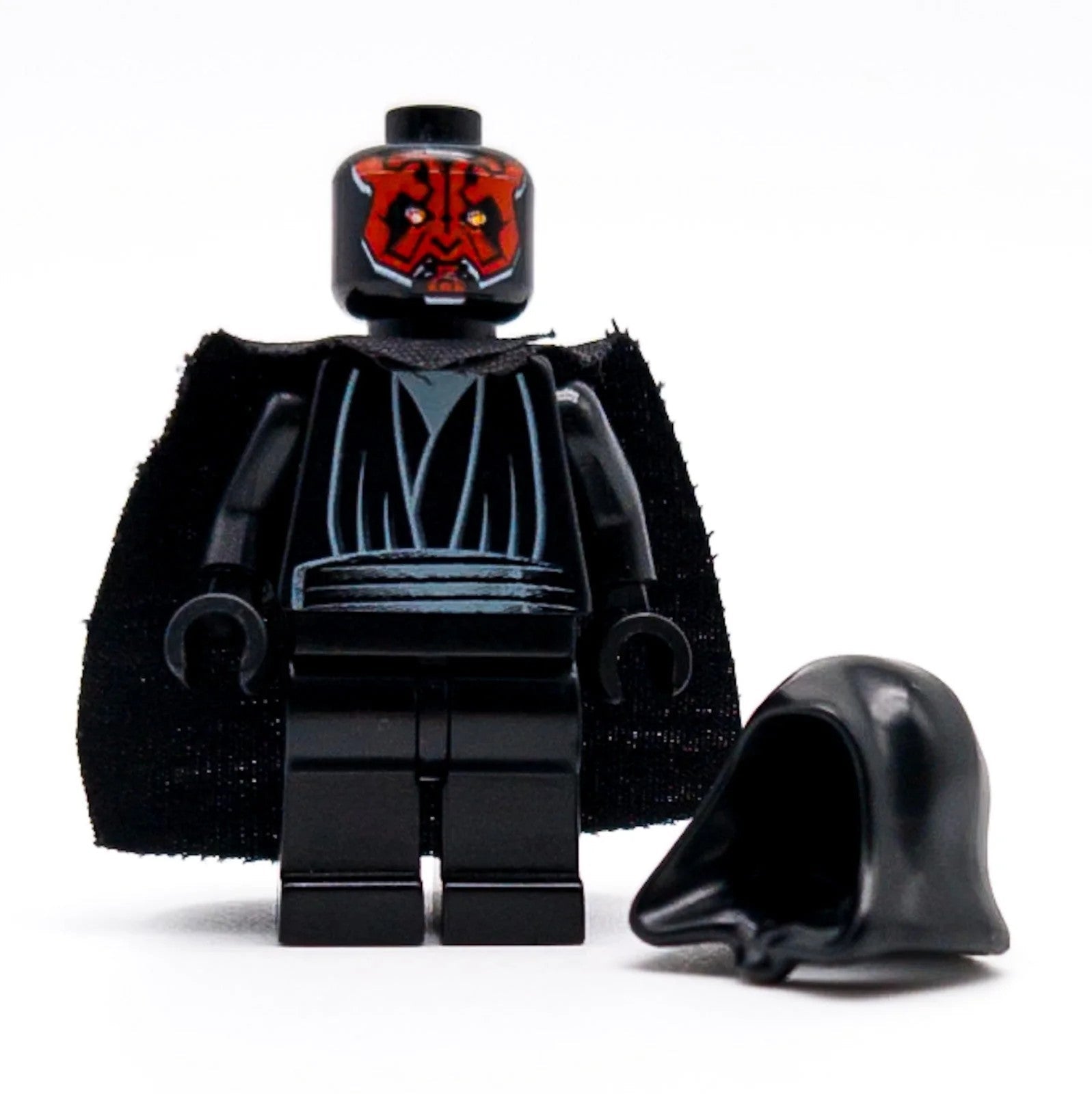 LEGO Star Wars Darth Maul sw0003 Minifigur 1999 schwarz Umhang 7151 7101 3340 - nerdyvana.com