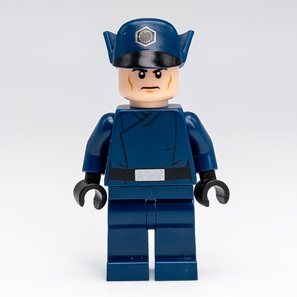 LEGO Star Wars First Order Officer Minifigur 2017 Dark Blue Uniform SW0832 - nerdyvana.com