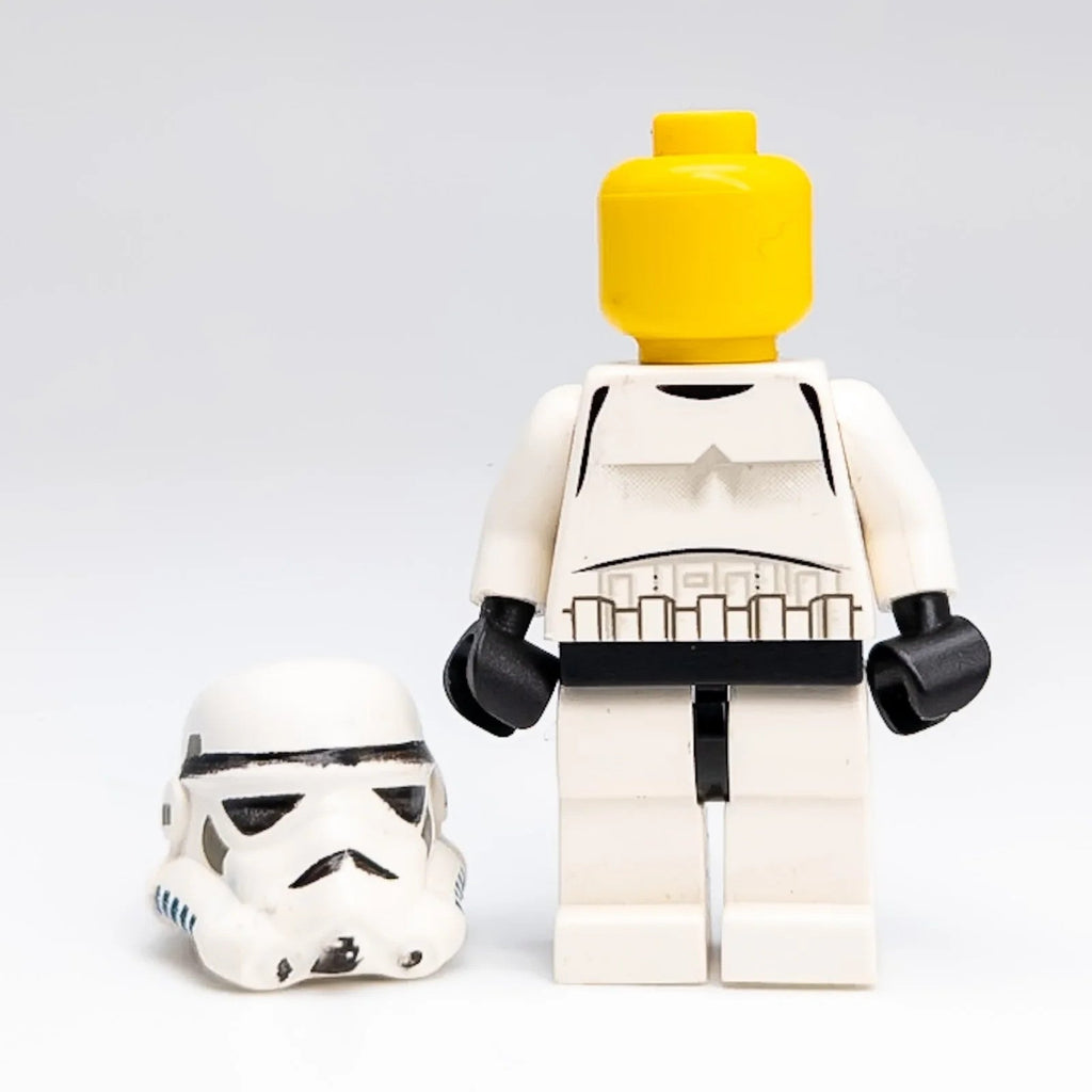 LEGO Star Wars Imperial Stormtrooper Minifigur gelber Kopf 2001 SW0036 - nerdyvana.com