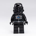LEGO Star Wars Imperial TIE Fighter Pilot Minifigur 2006 Black Head SW0035b - nerdyvana.com