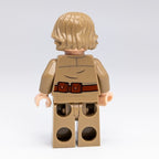 LEGO Star Wars Luke Skywalker Minifigur Cloud City 2018 Dark Tan Shirt SW0971 - nerdyvana.com