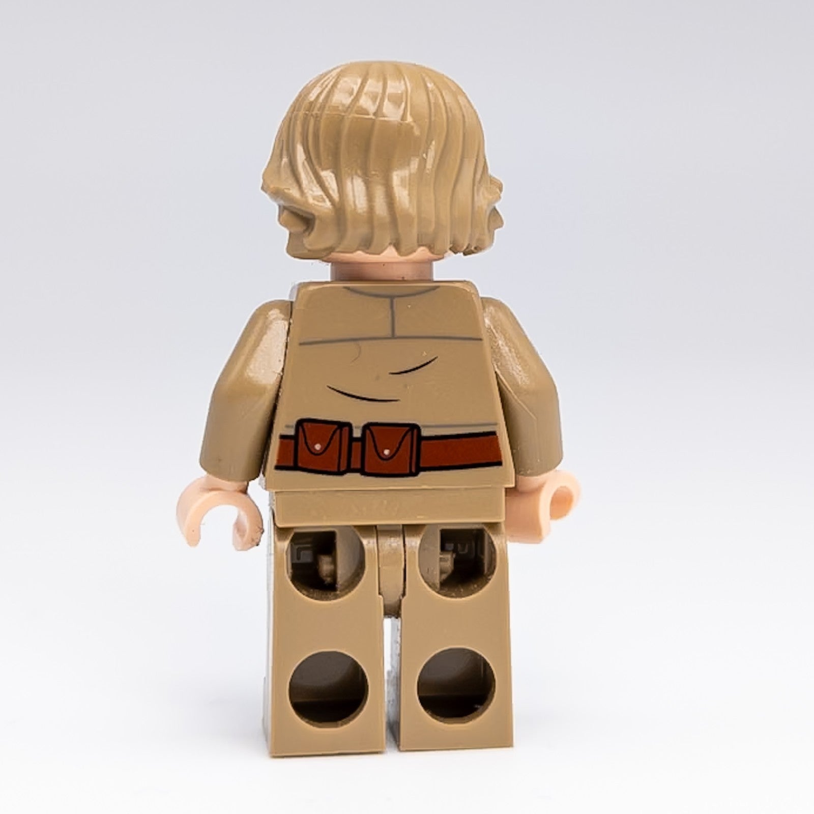 LEGO Star Wars Luke Skywalker Minifigur Cloud City 2018 Dark Tan Shirt SW0971 - nerdyvana.com